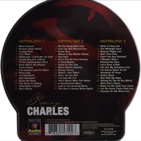 Ray Charles Anthology (2008) Special Edition 3 CD Tin Set - Picture 2 of 2
